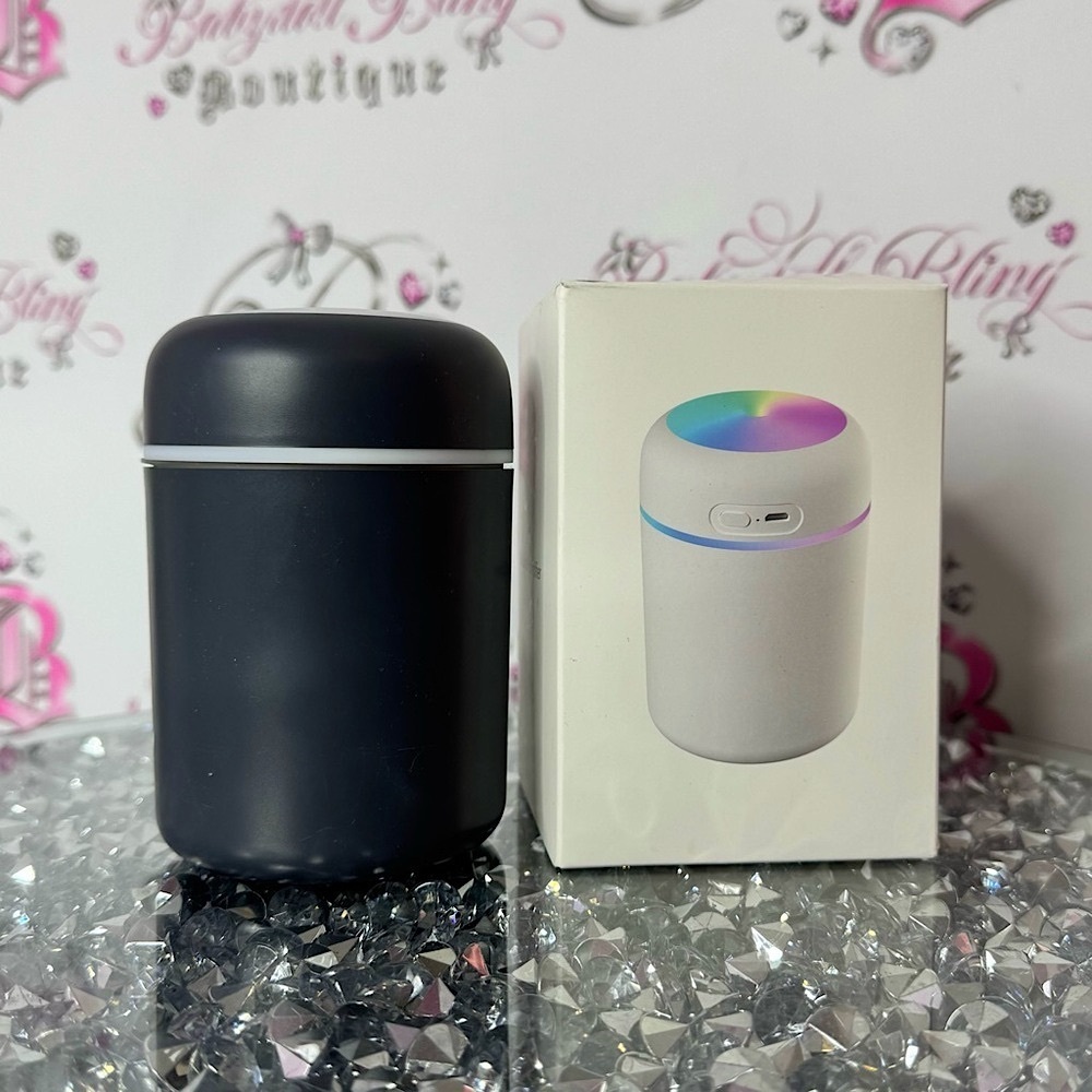 Diffuser mister Grey LED Aroma Diffuser scent light up Colorful lights